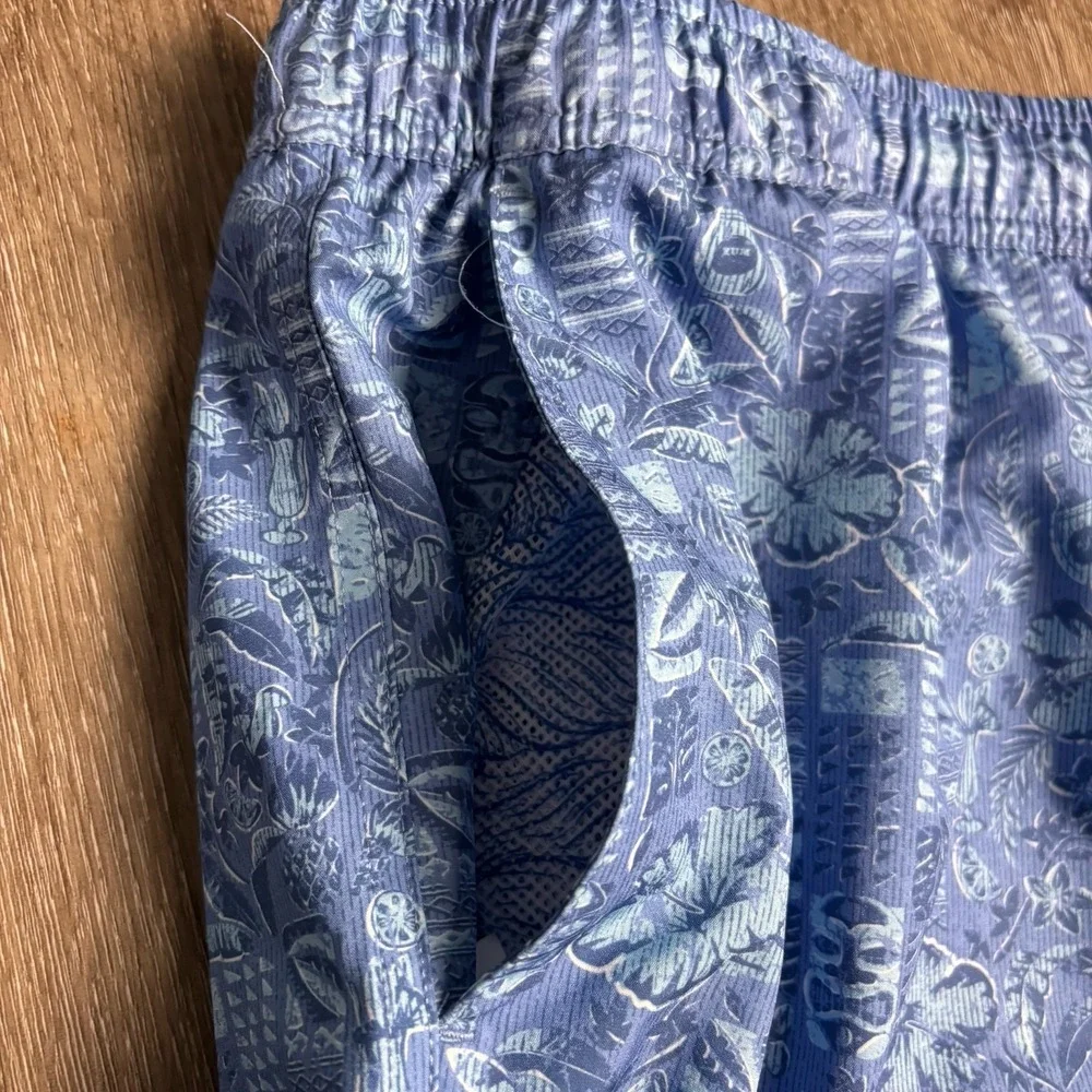 Peter Millar Men's XXL Stellar Blue Mai Tai Tropical Print 7